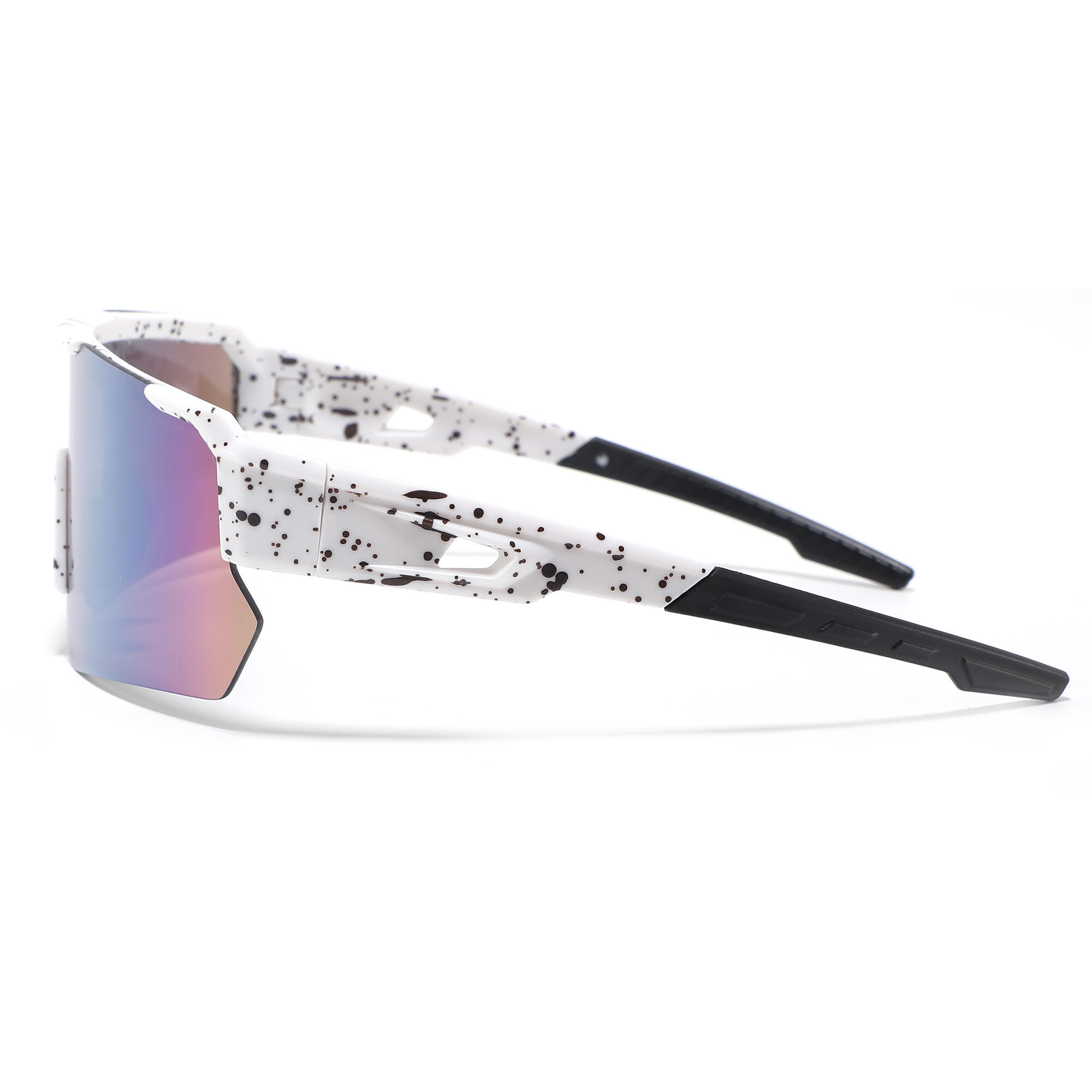 Lunettes de soleil en TR90 Fluor 10336-C10 unisexe, taille 59 mm 3/5