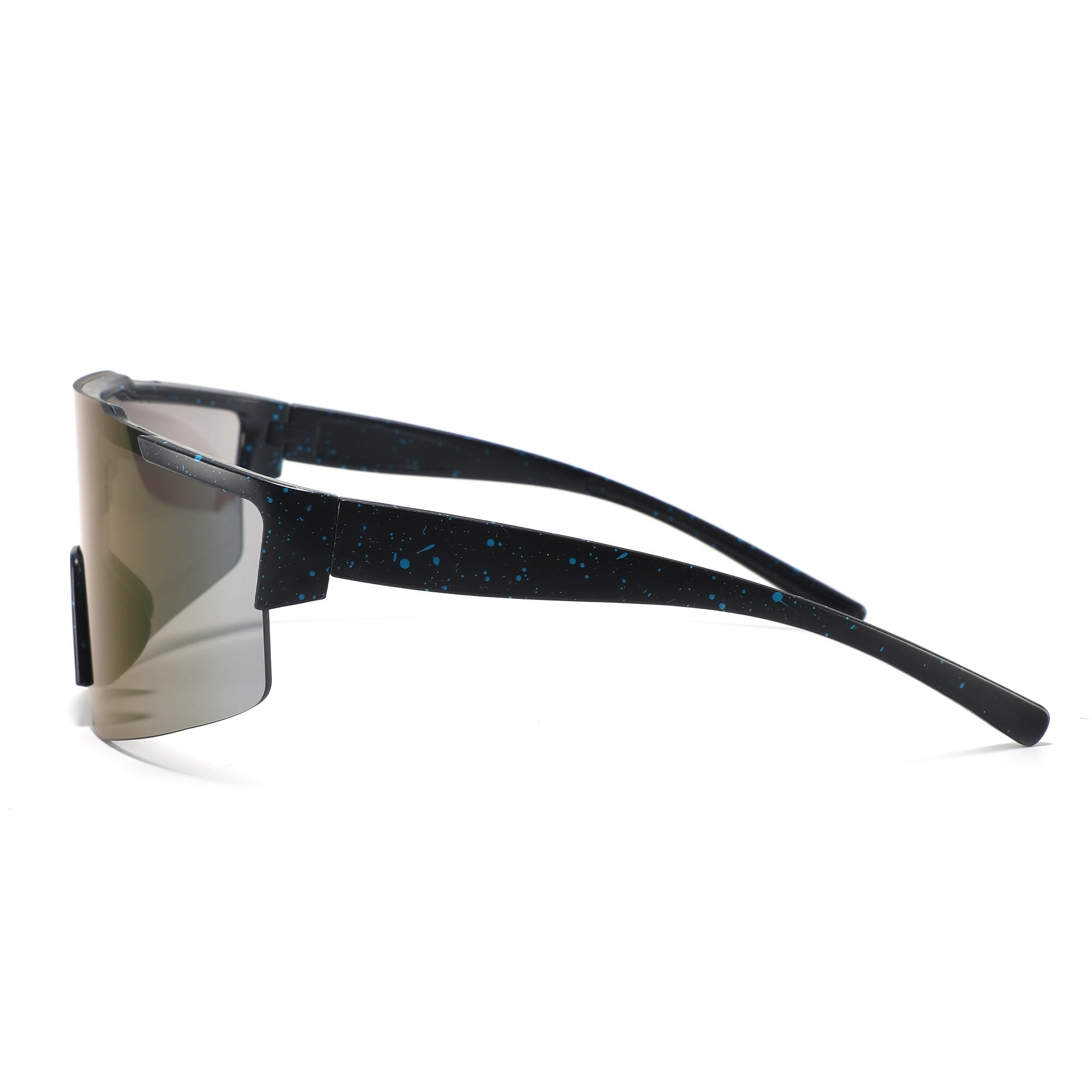 Lunettes de soleil en TR90 Fluor 9304-C3 unisexe, taille 53 mm 3/5