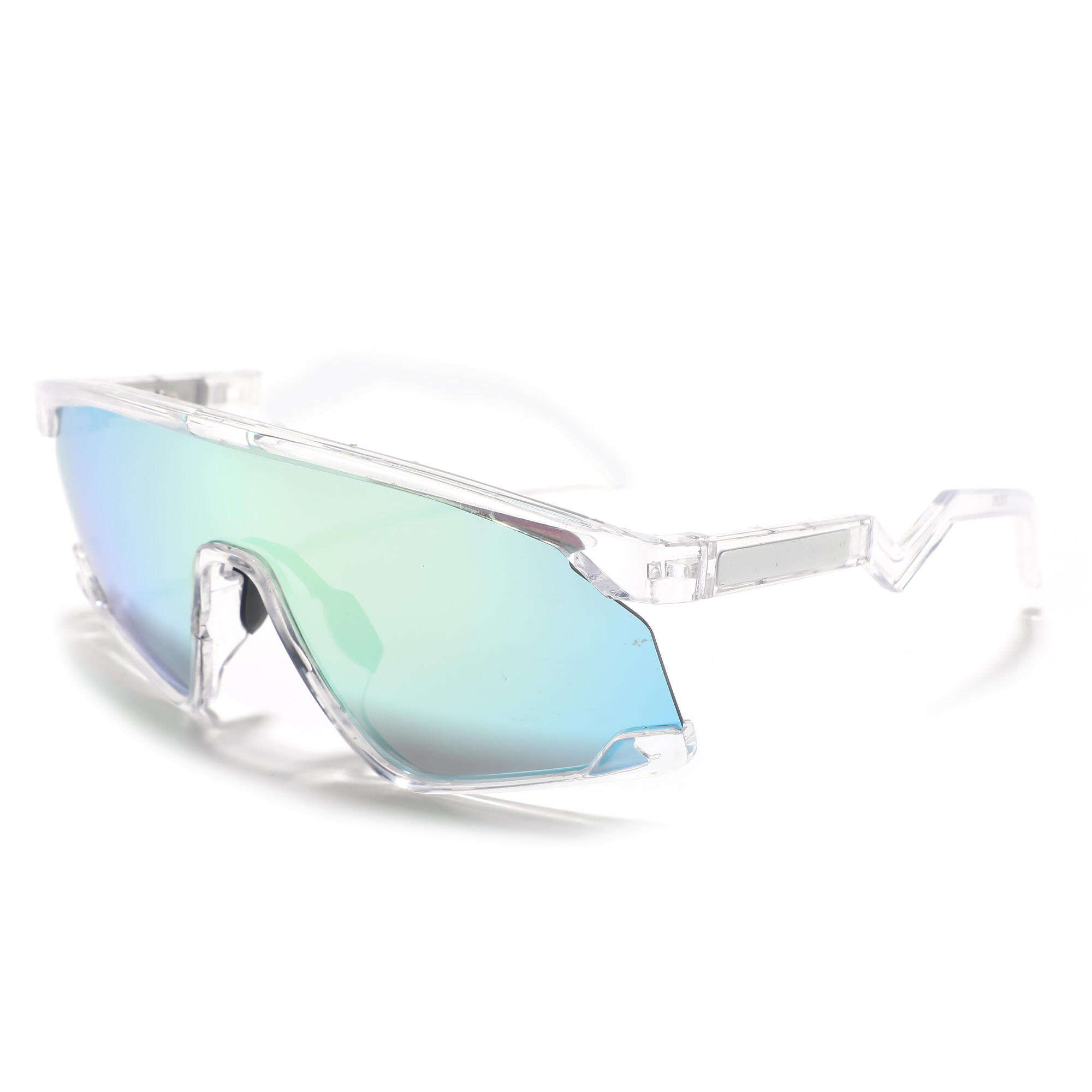 Fluor - Lunettes De Soleil Fluor Eyewear | 009280-c3, Unisexe, Couleur Transparente - Lunettes De Soleil - Jaune|vert - No Size - Decathlon