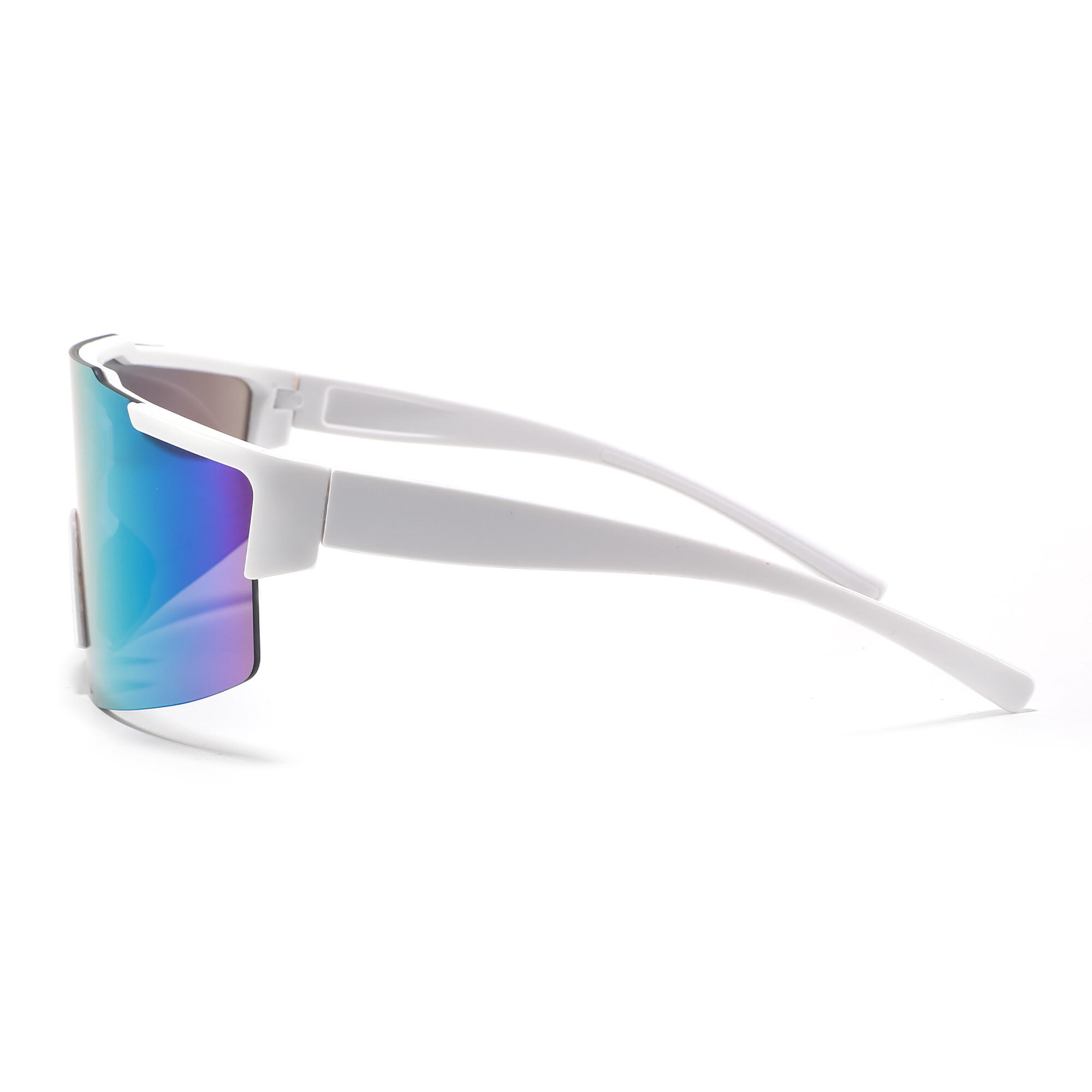 Lunettes de soleil en TR90 Fluor 9304-C7 unisexe, taille 54 mm 3/5