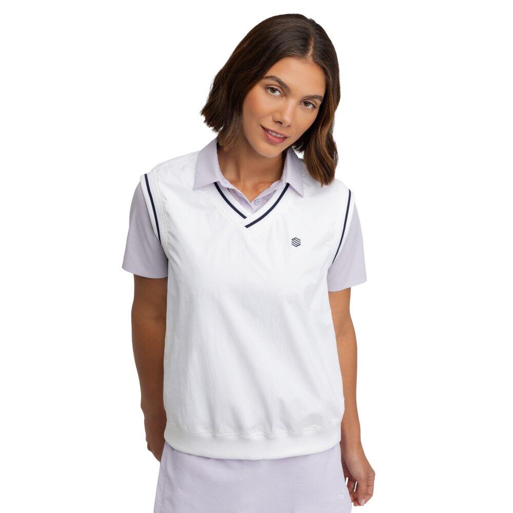 Siroko - Gilet Coupe-vent De Golf Femme Grace White Blanc - Veste - Blanc - Decathlon