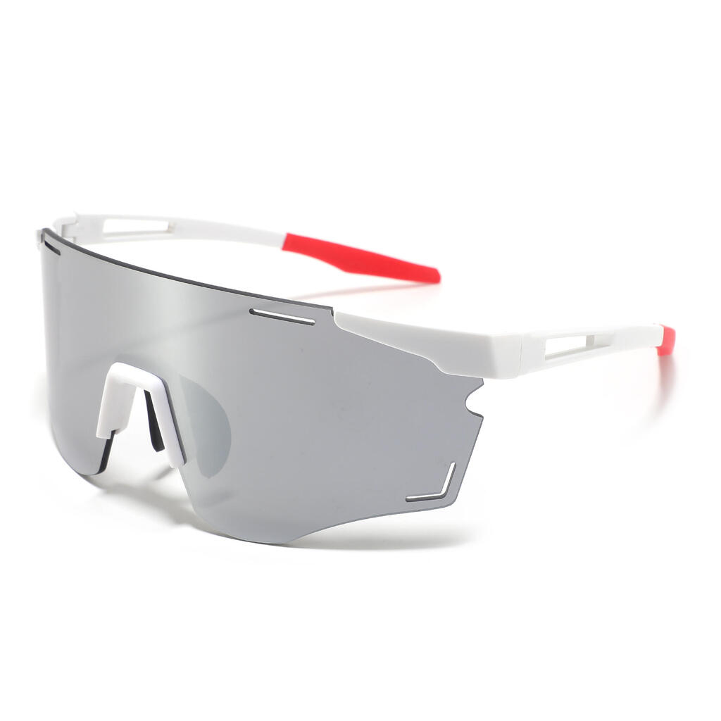 WHITE / GREY / RED
