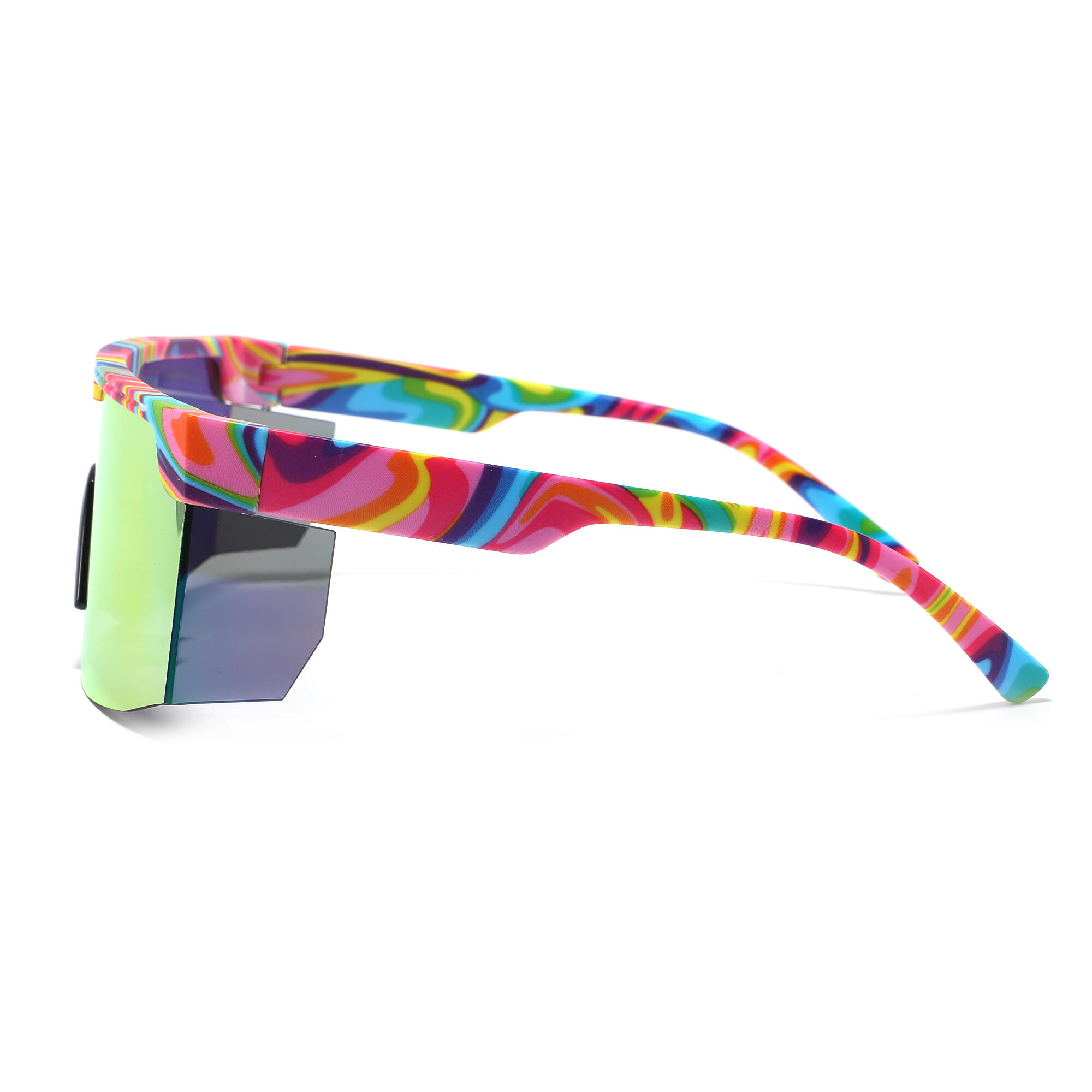 Óculos de sol em TR90 Fluor 10957-C4 unissexo, tamanho 58 mm 3/5