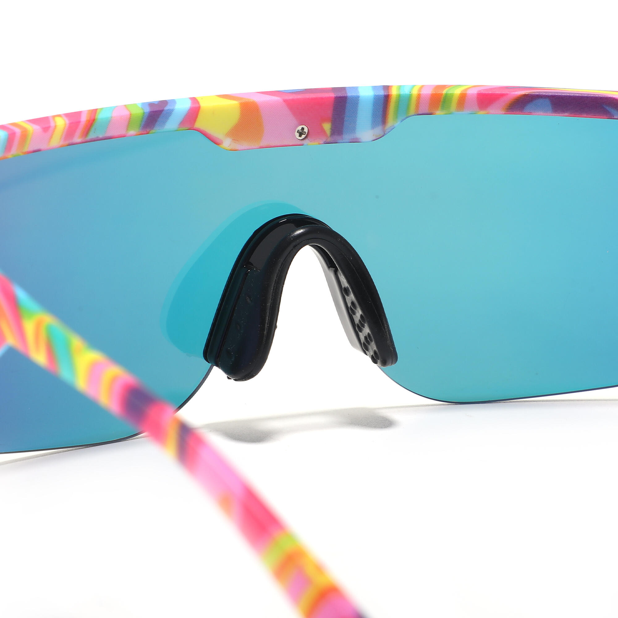 Óculos de sol em TR90 Fluor 10957-C4 unissexo, tamanho 58 mm 4/5