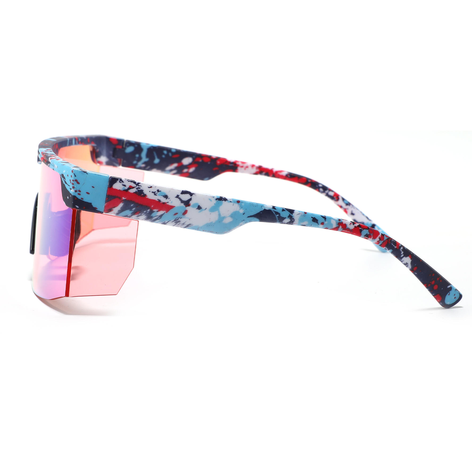 Óculos de sol em TR90 Fluor 10957-C3 unissexo, tamanho 58 mm 3/5