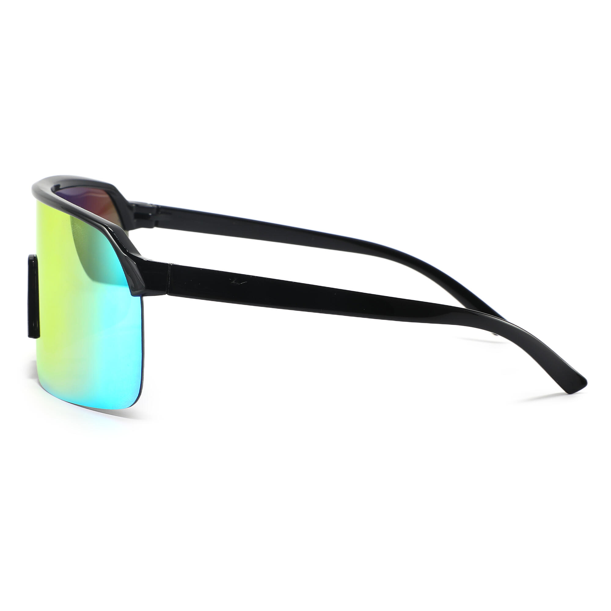 Lunettes De Soleil G49F7 1PC unisexe rétro petit cadre ovale femmes été
