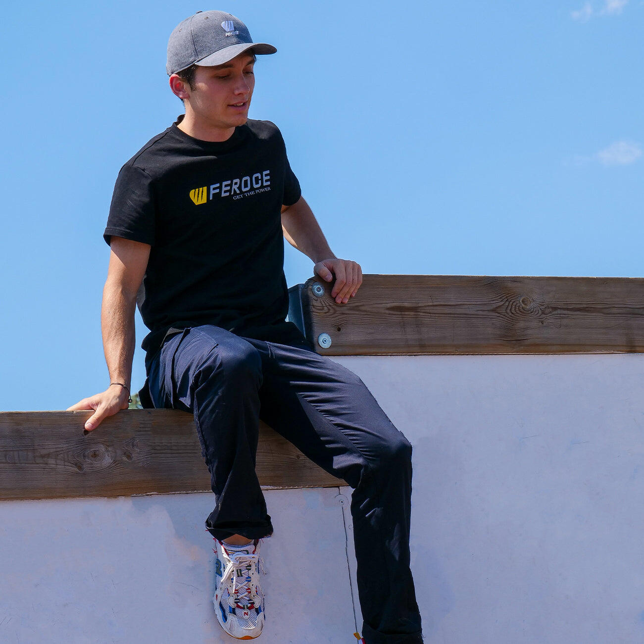 Pantalón cargo multibolsillos – Azul marino 6/6