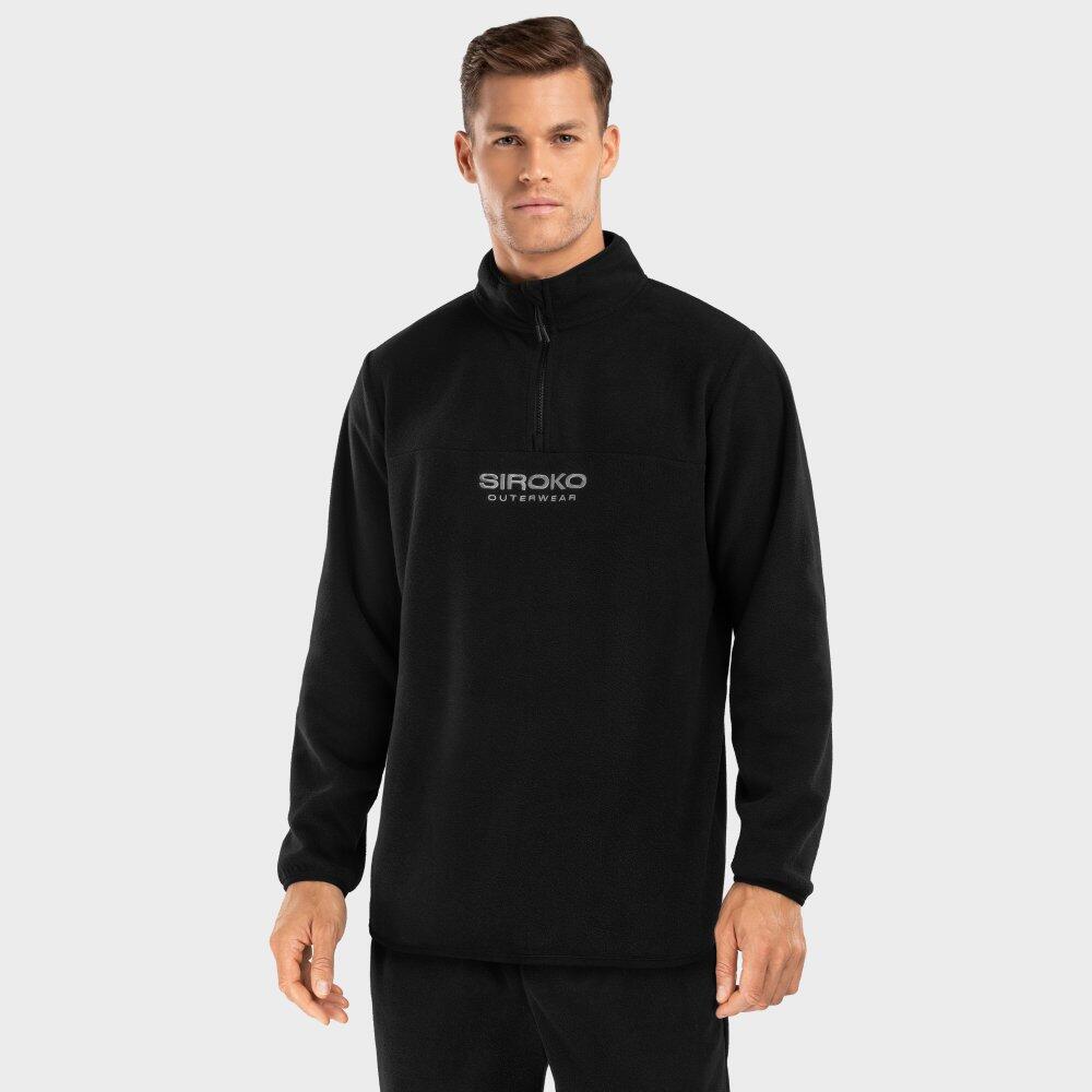 Pull polaire Shadow homme Noir polyester 280g/m² 2/7
