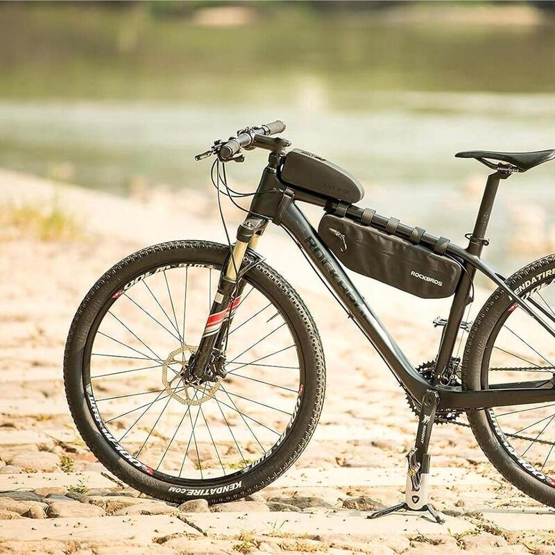 Geantă Cadru Bicicletă RockBros 1.6L, Impermeabilă, Negru, AS-019-1