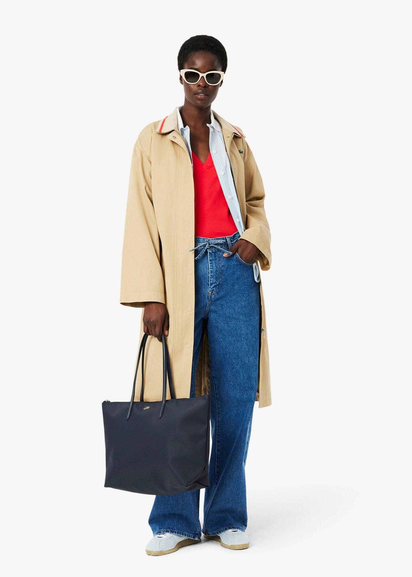 Bolso Azul Marino Lacoste Tote L.12.12 Concept Grande Eclipse 7/7