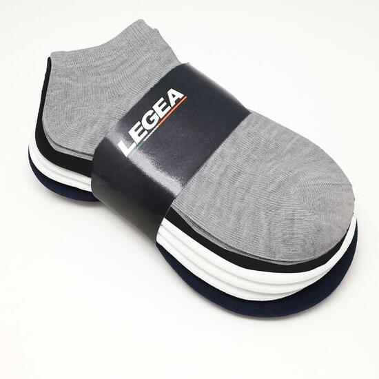 Calzini tecnici da allenamento Ghost - 5 paia grigi