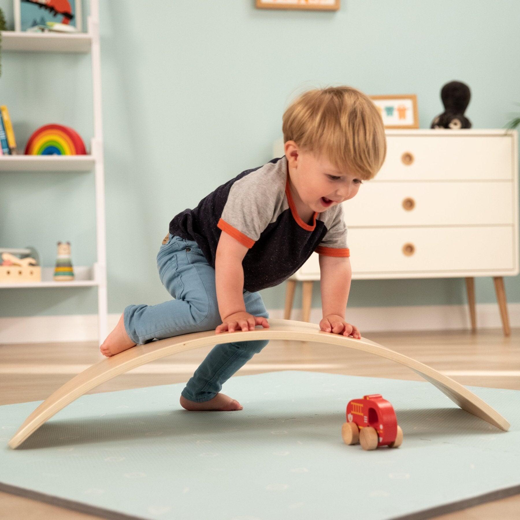 Planche d'équilibre MONTESSORI bois FSC® 3/5