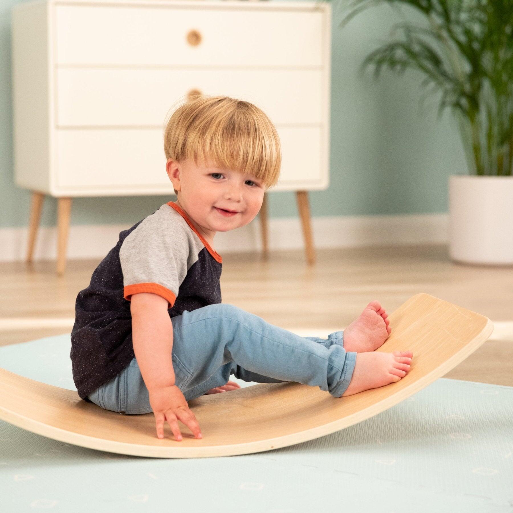 Planche d'équilibre MONTESSORI bois FSC® 4/5