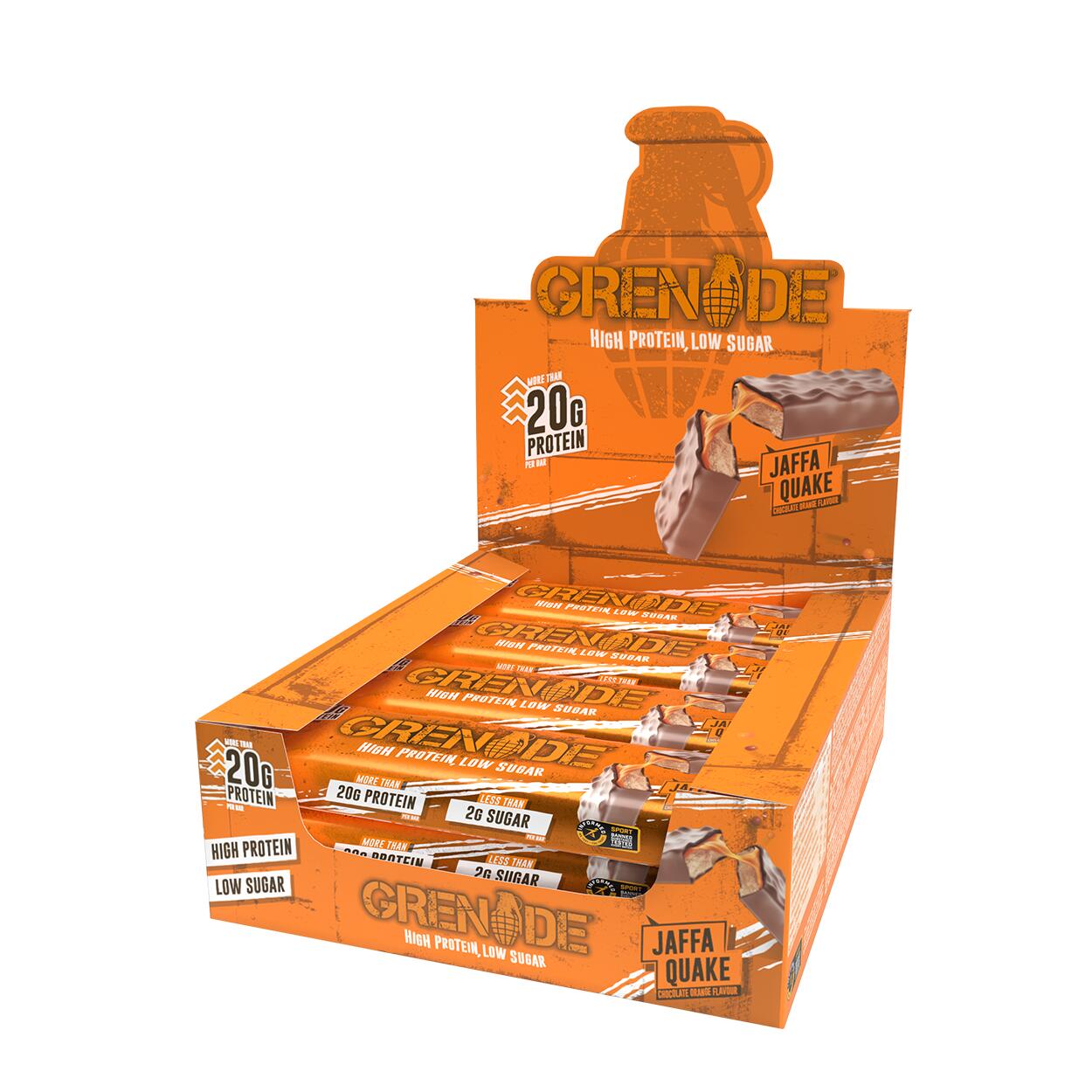 Carb Killa High Protein Bar (Jaffa Quake)