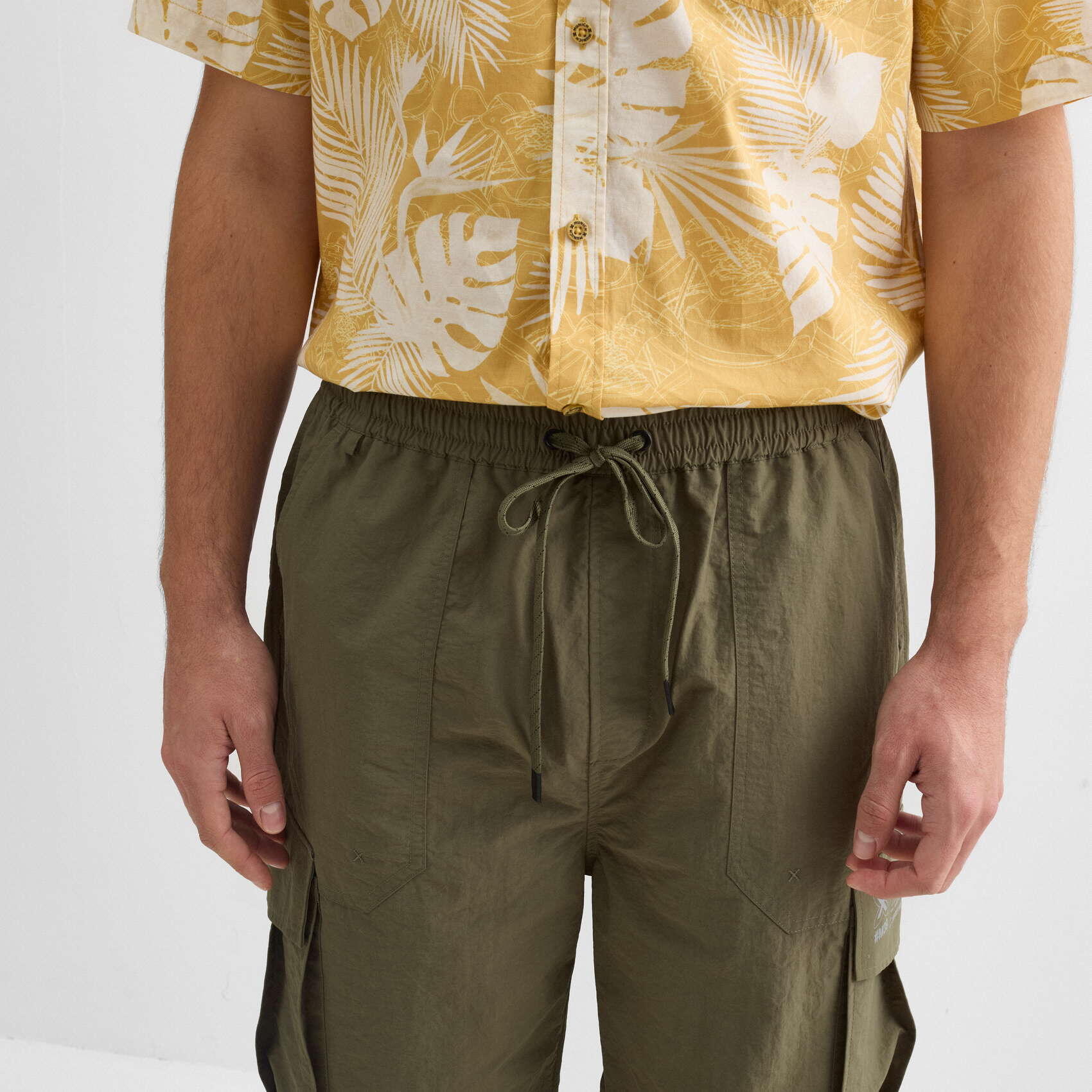 Pantaloni Cargo Munich Verde Kaki 4/4