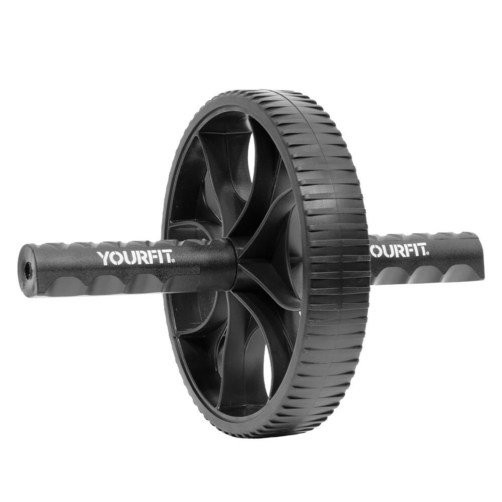 YOURFIT RODA DE EXERCICIO ABDOMINAL