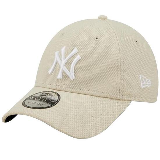 New Era Unisex Baseball Cap 9Forty New York Yankees Diamond, Beige