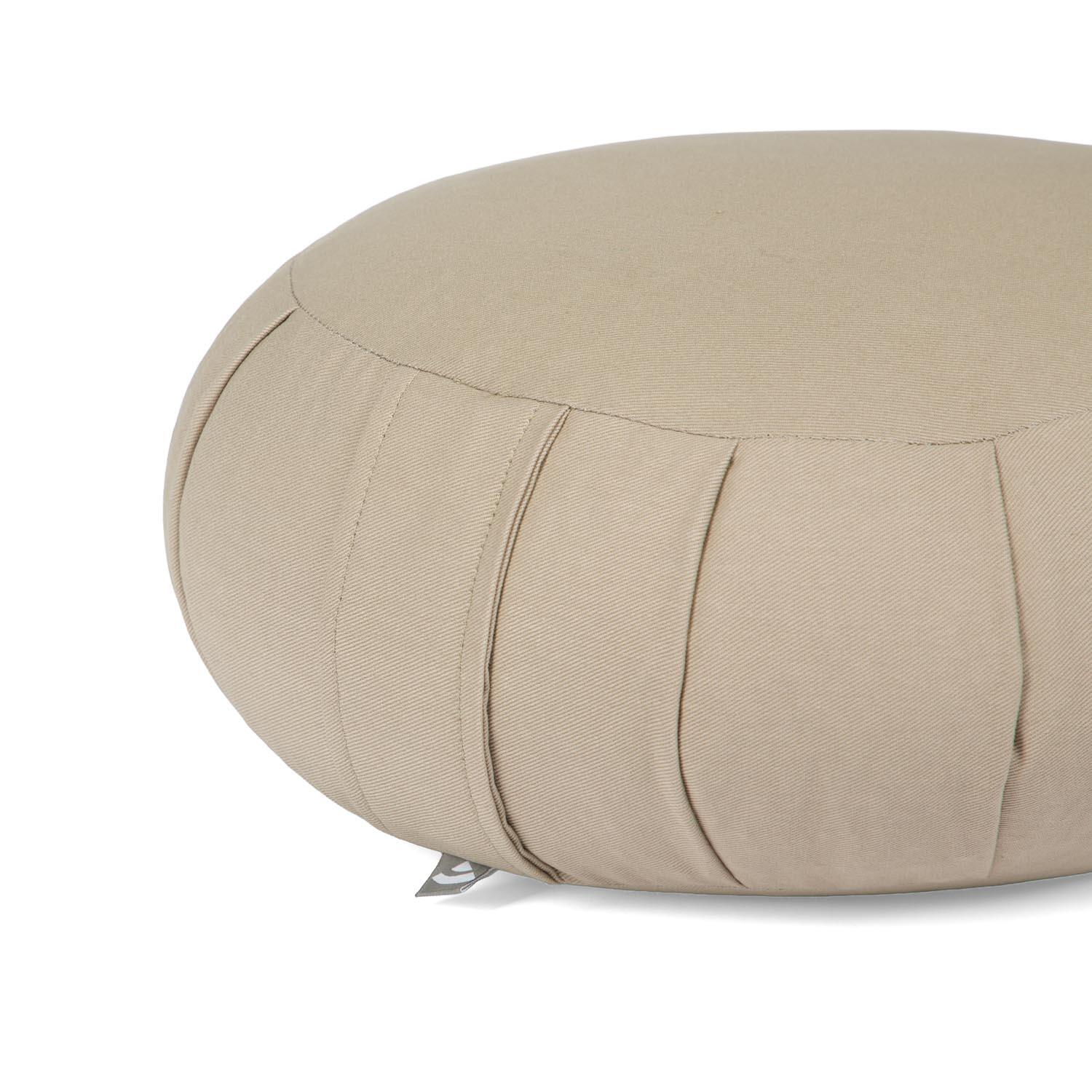 Meditationskissen ZAFU ECO | Füllung: Dinkel light taupe 2/6
