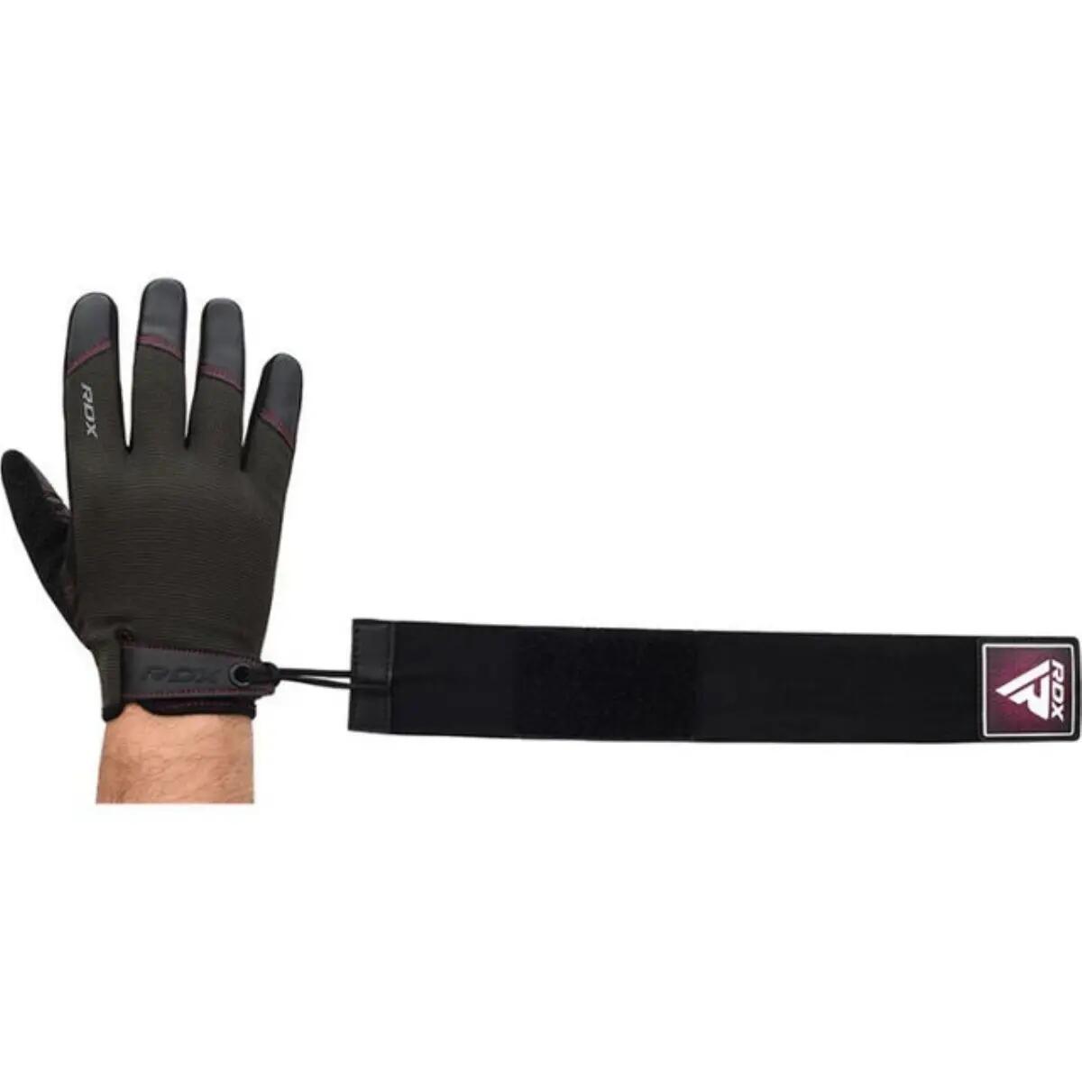 RDX T2 WEIGHTLIFTING FULL FINGER GYM GLOVES 5/7