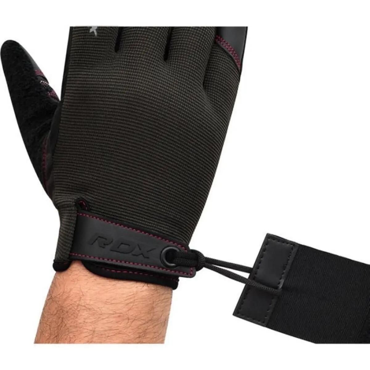 RDX T2 WEIGHTLIFTING FULL FINGER GYM GLOVES 4/7