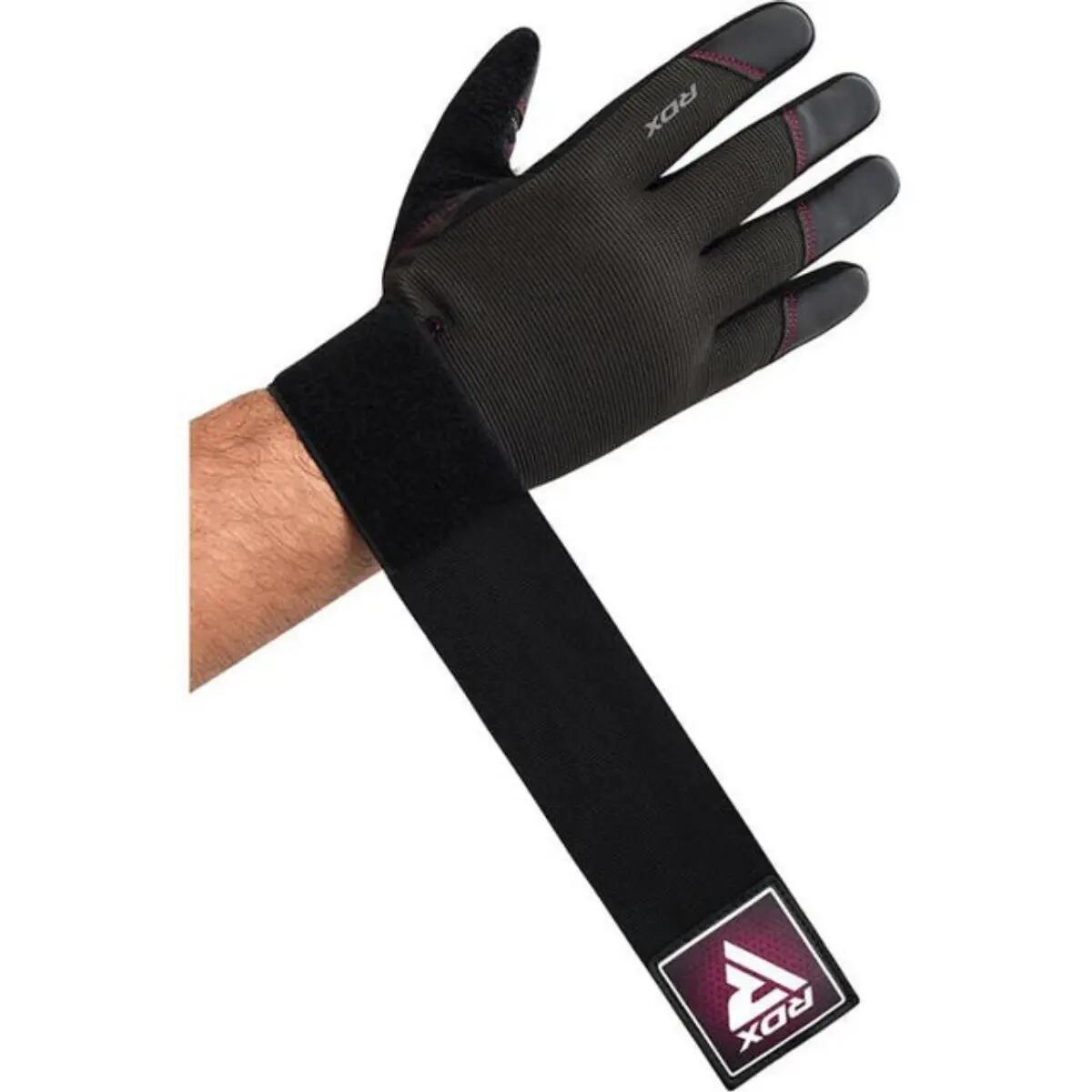 RDX T2 WEIGHTLIFTING FULL FINGER GYM GLOVES 6/7