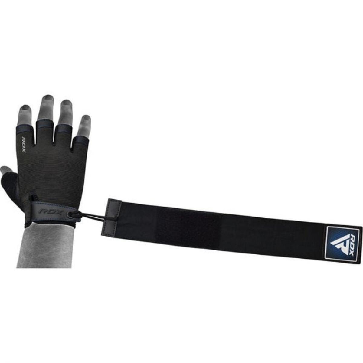 RDX T2 Weightlifting Half Finger Gym Gloves 5/6