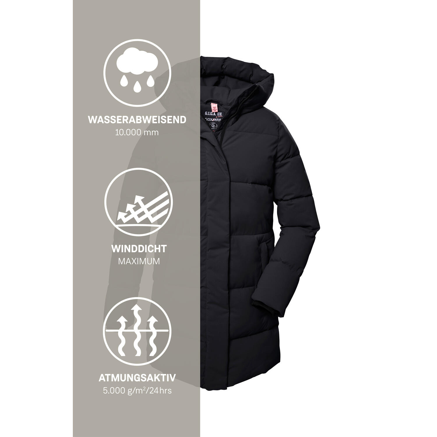 Damen Steppparka GW 1 WMN QLTD PRK 6/6