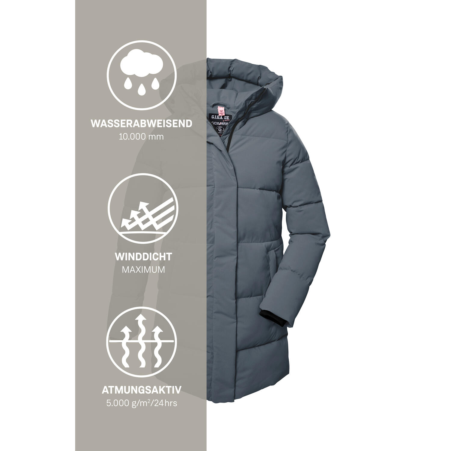 Damen Steppparka GW 1 WMN QLTD PRK 6/6