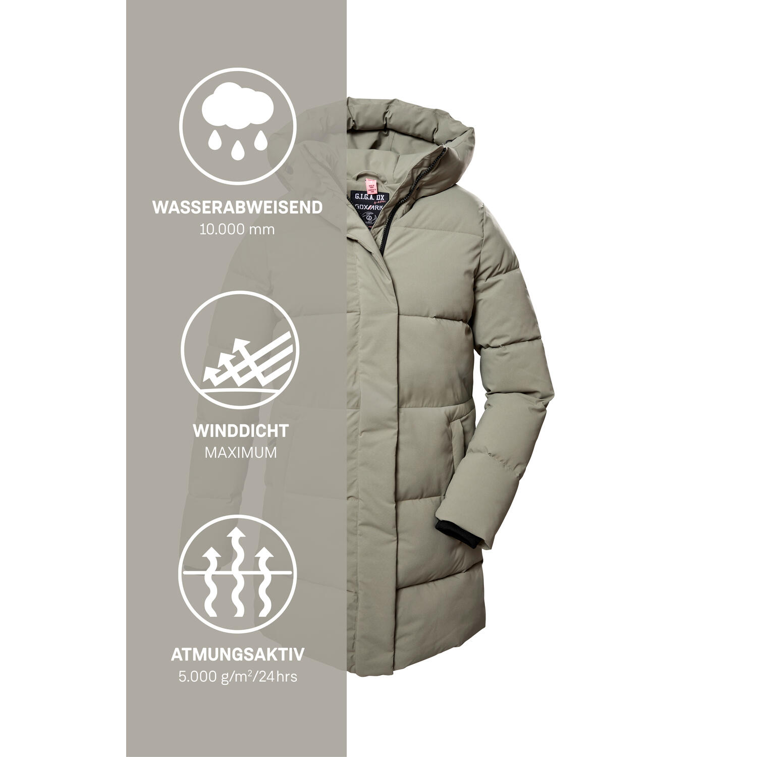 Damen Steppparka GW 1 WMN QLTD PRK 6/6