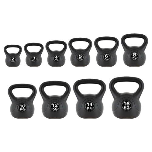 Kettlebell Pesa Rusa de PVC de 2kg 3/7