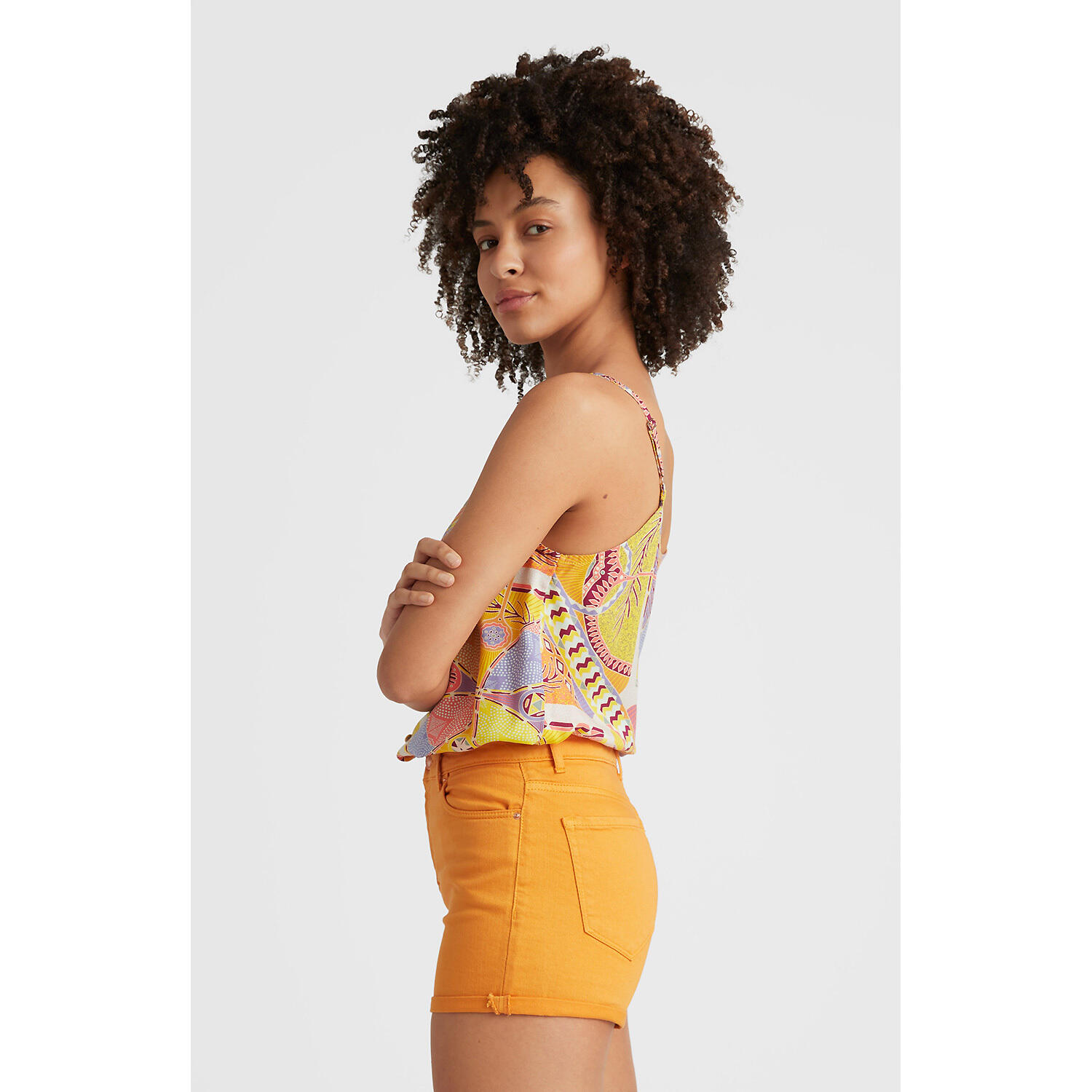 Damen Short W ESSENTIAL STRETCH 5 PKT SHORTS 3/5