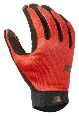 Cairn porak sanguine topo red cycling gloves