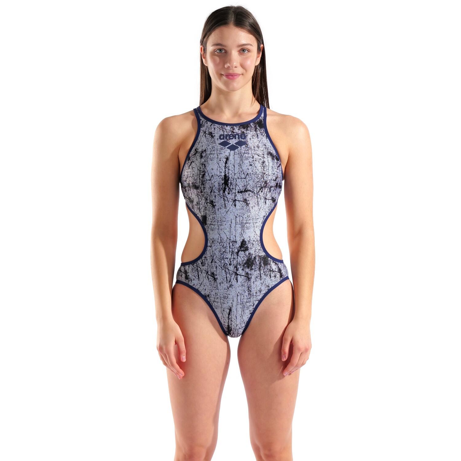 Arena Badpak One Lacquer Wit/Navy 5/5