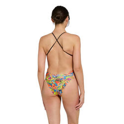 Maillot de bain 1 pièce imprimé femme Zoggs Rayback E+