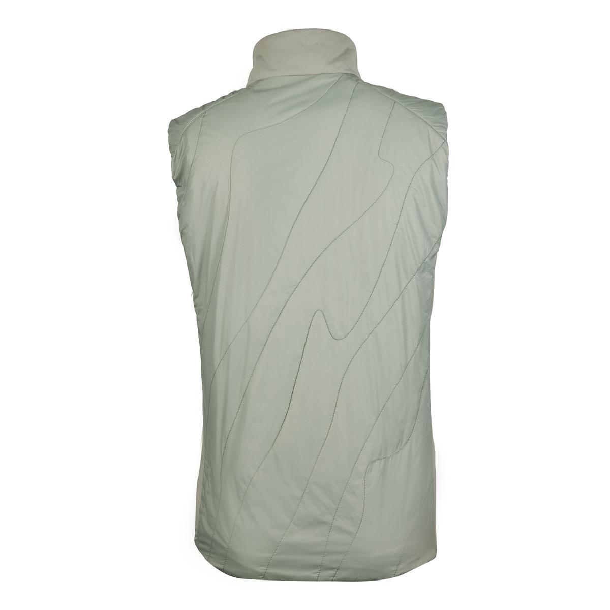 Gilet isolant hybride pour femme rembourré -P-SCOPE W - olive clair - Vélo 3/3