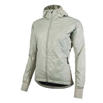 Veste isolante hybride femme - P-Macro W - olive clair - Velo