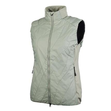 Gilet isolant hybride pour femme rembourré -P-SCOPE W - olive clair - Vélo