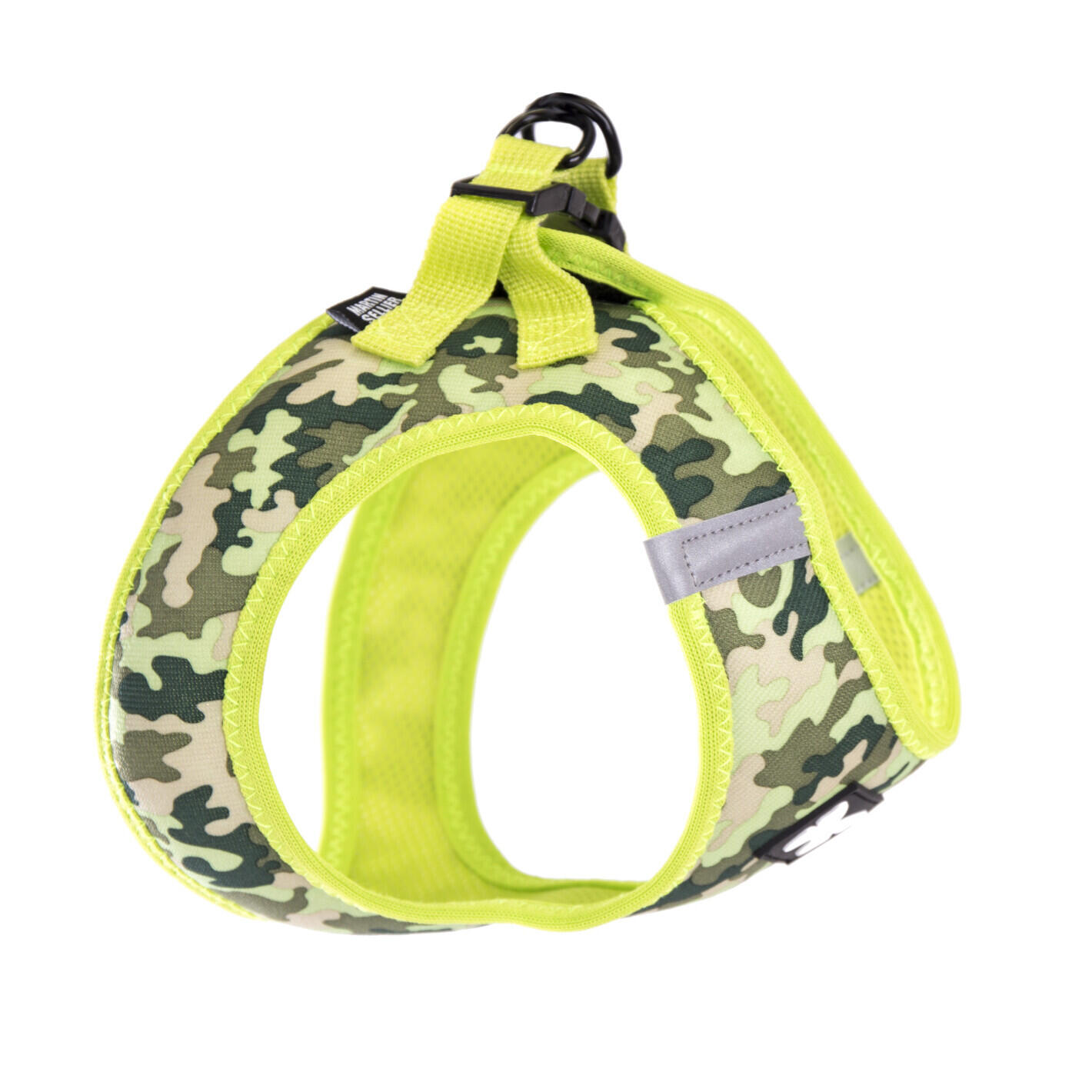 Martin Sellier - Harnais Pour Chien Mesh Martin Sellier - Harnais Pour Chien - Marron|vert - 36 Xs - Decathlon