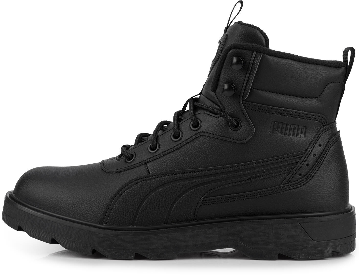 Buty sportowe trapery wysokie ocieplane czarne PUMA DESIERTO 2/7