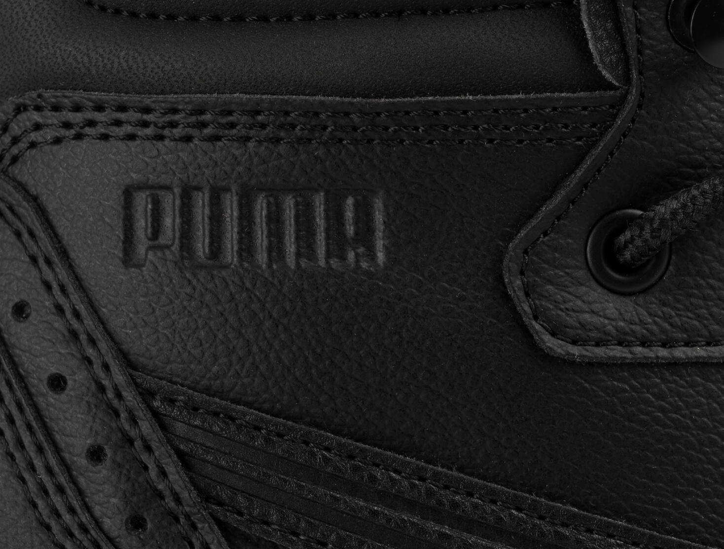 Buty sportowe trapery wysokie ocieplane czarne PUMA DESIERTO 5/7