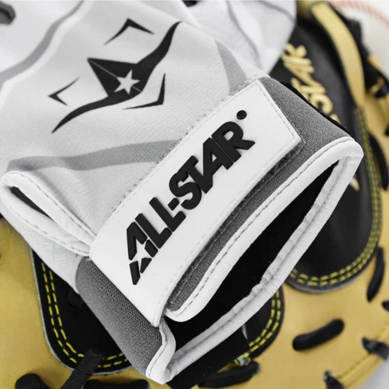 All Star CG6001-A Adult Right Hand Throw Protective Catcher's Inner Glove S Size 2/3