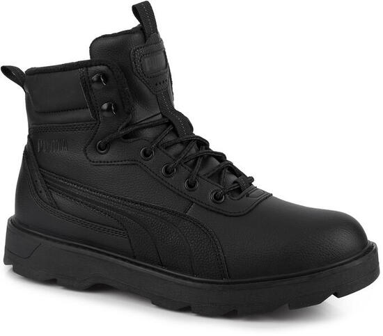 Buty sportowe trapery wysokie ocieplane czarne PUMA DESIERTO