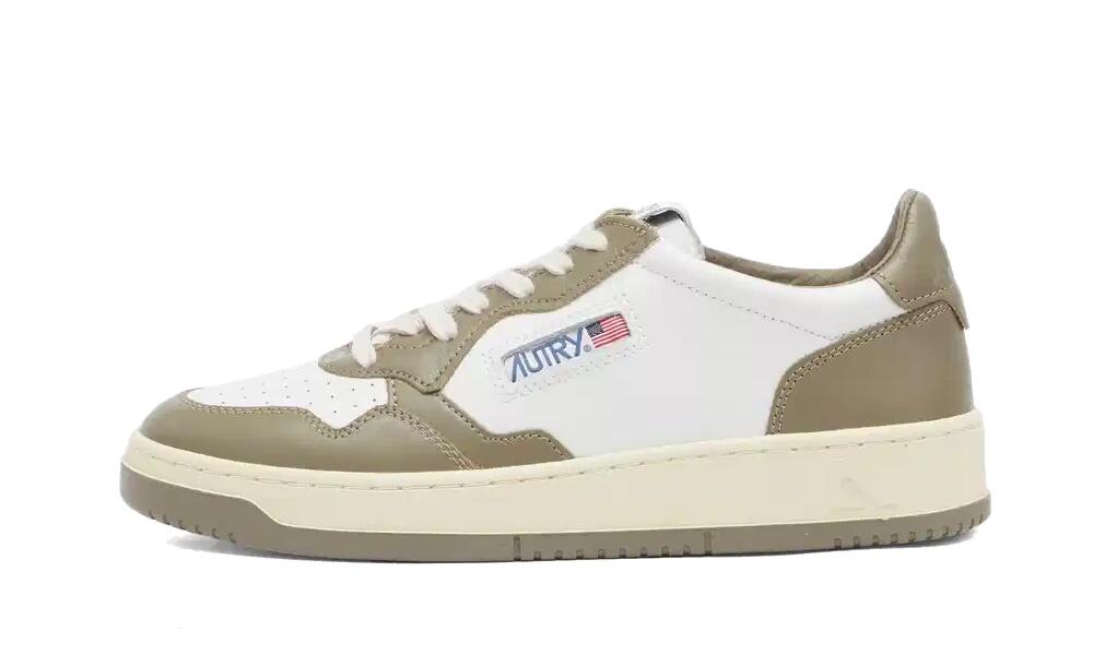 Medalist Leather Low Kaki 1/1