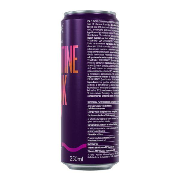 L-Carnitine Drink - 250ml Cereza Amix Nutrition 4/6