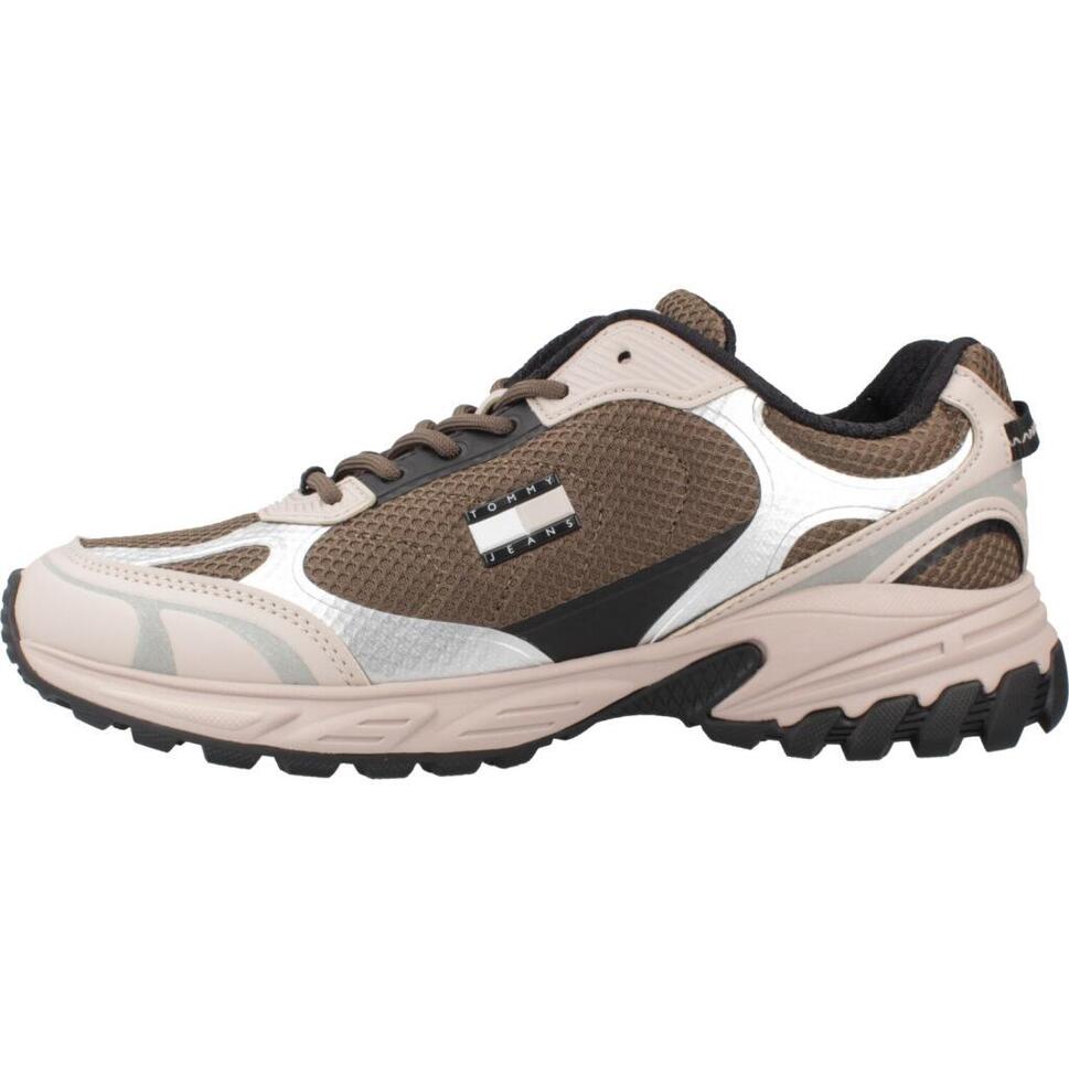 Kapcie TOMMY JEANS TJW OUTDOOR RUNNER Zielony
