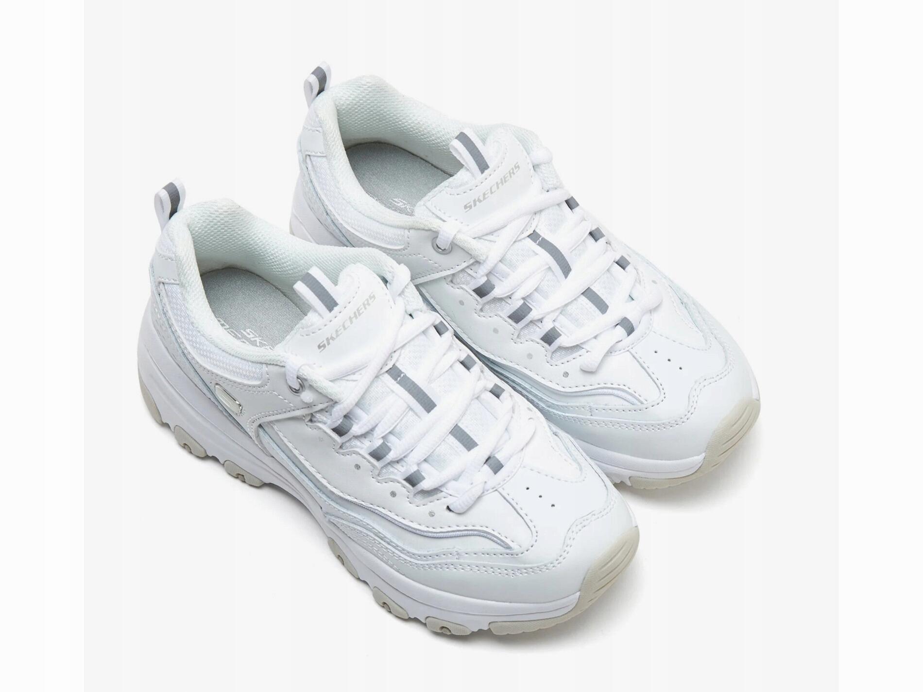 Buty damskie SKECHERS ICONIC 88888281-WSL sneakersy białe sportowe 36,5 4/7