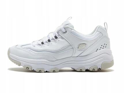 Buty damskie SKECHERS ICONIC 88888281-WSL sneakersy białe sportowe 36,5