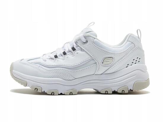 Buty damskie SKECHERS ICONIC 88888281-WSL sneakersy białe sportowe 36,5