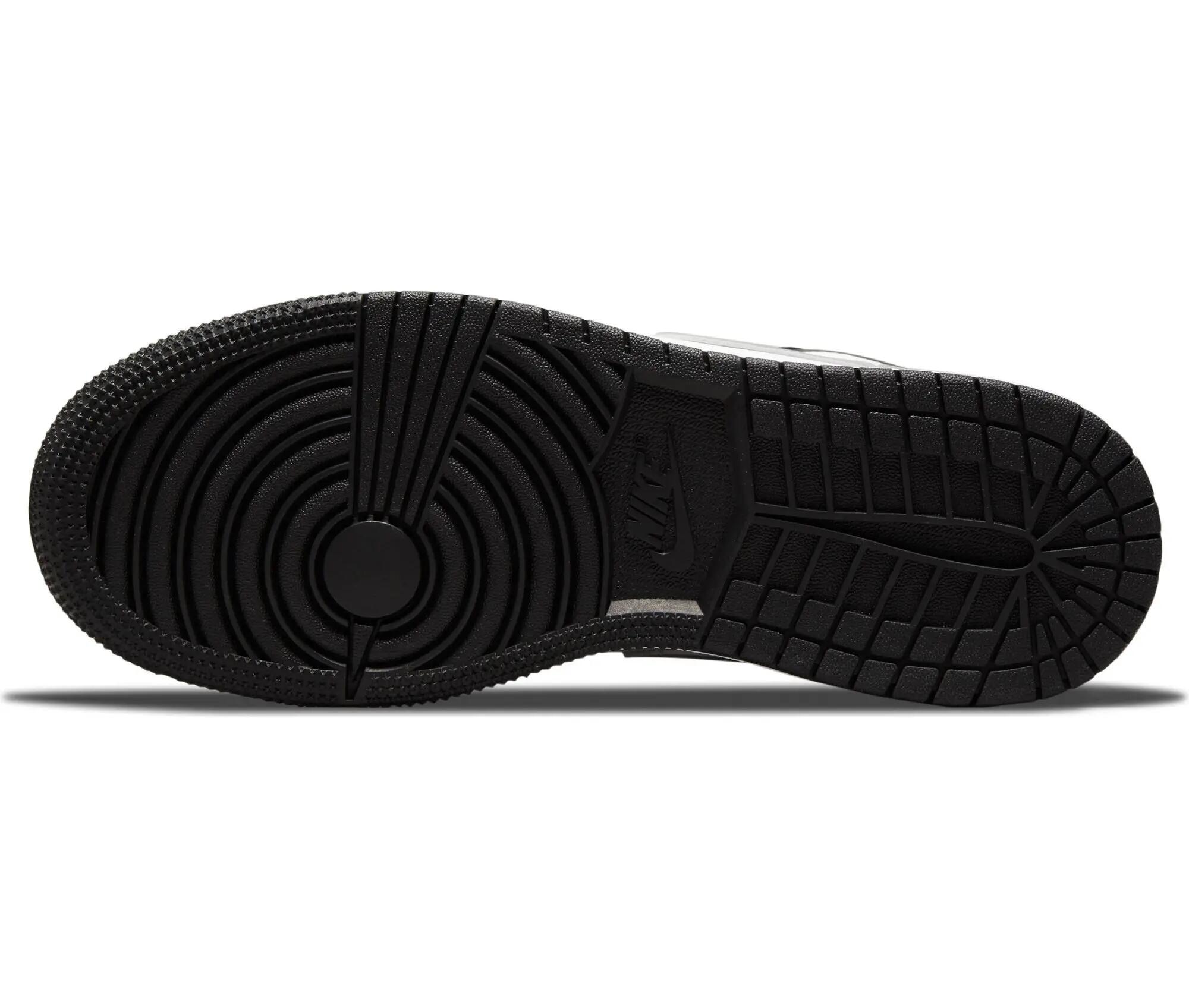 Jordan 1 Low Black White Grey (GS) 6/7