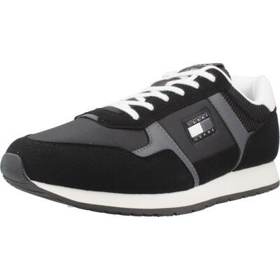Sneakers tommy jeans model tjm runner casual kleur zwart